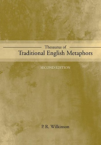 thesaurus of traditional english metaphors