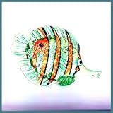 Hawaiian Glass Figurine Bella the Butterfly Fish