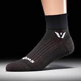2 Pairs Black Large Swiftwick Aspire Two Golf Socks Linked Toe 2C010ZZ-L Bundle