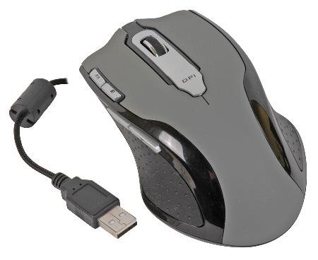 5000 DPI Laser USB Gaming Mouse with Adjustable Weights