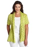 Pure Handknit Women's Plus Size Crazy On You Cardigan