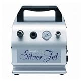 Iwata-Medea Studio Series Silver Jet Single Piston Air Compressor