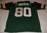 Donald Driver Signed Green Bay Packers Green Jersey W/PROOF Picture of Donald Signing