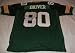 Donald Driver Signed Green Bay Packers Green Jersey W/PROOF Picture of Donald Signing