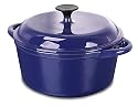 Range Kleen 5 Quart Blue Round Roaster
