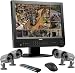 Lorex L19WD804321 19-Inch LCD 8 Channel Surveillance System with 4 High Resolution Color Cameras and 320GB Hard Drive with H.264 Compression (Black)