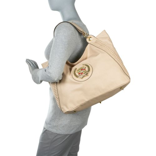 Ashley M Cadillac PU Leather Tote Bag (Black) Ashley M Cadillac PU Leather Tote Bag (Black)