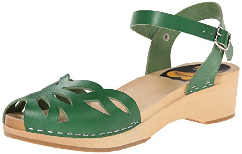 swedish hasbeens Women's Ornament Clog Sandal