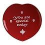 Waechtersbach Small Heart Shaped Bowl, You are Special Today, Red