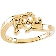 14K Yellow Gold "Jesus" Children's Ring