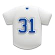 CAPerz - Baseball Jersey No. 31 - White/Blue/White