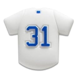 CAPerz - Baseball Jersey No. 31 - White/Blue/White