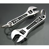 モンキーレンチペンダント　シルバー925(工具 道具 DIY ボルト ネジ ナット)