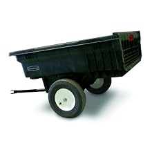 Rubbermaid Commercial Structural Foam Tractor Cart, Black, 1200 lbs Load Capacity, 29-1/2" Height, 68" Length x 35-1/2" Width