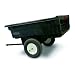 Rubbermaid Commercial Structural Foam Tractor Cart, Black, 1200 lbs Load Capacity, 29-1/2" Height, 68" Length x 35-1/2" Width