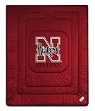Nebraska Cornhuskers ( University Of ) NCAA Locker Room Twin Bed/Bedding Sp ....