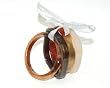 Mixed Bangle Set in Cinnamon
