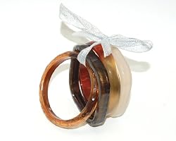 Mixed Bangle Set in Cinnamon