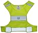 LW Reflective Safety Vest for Running Cycling Walking Yellow Lightweight