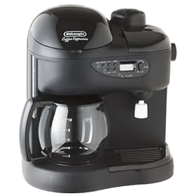 DeLonghi CC100B Coffee Cappuccino Machine, Black