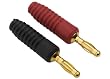 Monster Twist Crimp Toolless Speaker Cable Connectors Monster Tip Banana  2 pairs per pack (MTT M-H)