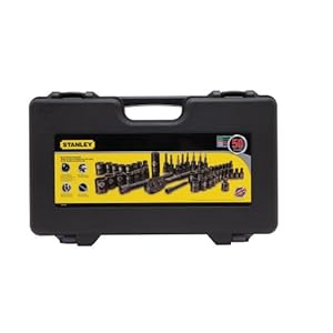 Stanley STMT71649 50-Piece Black Chrome Socket Set