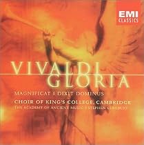 Vivaldi:  Gloria in D (RV589), Dixit Dominus in D (RV594), and Magnificat in G Minor (RV610)