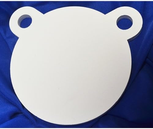 AR500 White Round 10" X 3/8" Steel Target