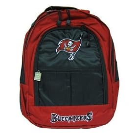 Tampa Bay Buccaneers Deluxe Backpack - NFL Football