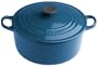 Le Creuset 2-Quart Round French Oven, Blue