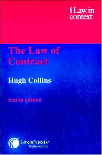 The Law of Contract (Law in Context)