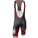 Review   / Rock Racing Men's Revenge Cycling Bib Shorts - Black/Road Rash - MTBS023-BKRO
