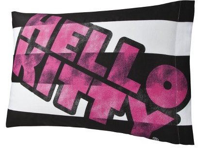 Hello Kitty Full Size Neon Sheet Set