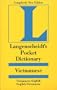 Langenscheidt's Pocket Dictionary Vietnamese/ English, English, Vietnamese