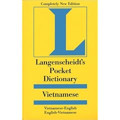 Langenscheidt's Pocket Dictionary Vietnamese/ English, English, Vietnamese