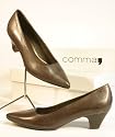 Hochwertiger Comma Leder Pumps braun