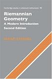 Riemannian Geometry: A Modern Introduction (Cambridge Studies in Advanced Mathematics)