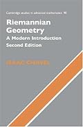 Riemannian Geometry: A Modern Introduction (Cambridge Studies in Advanced Mathematics)