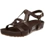 Timberland Women's Estela Link Ankle Strap Ankle Strap Sandal,Brown,8 M