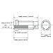 Godspeed New Type 3-X BLACK 12mm x 1.50 Thread Size Cold Forged SCM-435 Steel Black Finish Open End Lug Nut, (pack of 20)