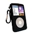 New iPod Classic 160GB Black Silicone Case & Screen Protector with Detachable Caribineer  (120GB 160GB 6th & 7th Generation)