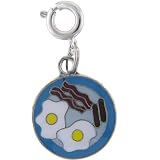 Bacon & Eggs Clasp Charm