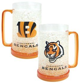 Cincinnati Bengals Crystal Freezer Mug