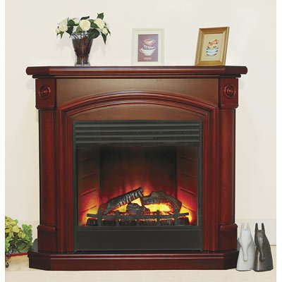 ProCom Electric Fireplace - 5000 BTU, 24in. Cherry Finish