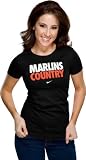 Florida Marlins Women's Nike Black 'Marlins Country' Local T-Shirt