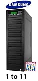 Duplicator Built-in Samsung Burner (1 to 11 Target) DVD Cd Disc Copier