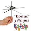 Ninja Chopsticks *Bonus* Ninja Warrier Figures