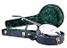 Guardian Vintage Hardshell Resonator Banjo Case (Black Tolex Exterior, Crushed Emerald Velvet Interi