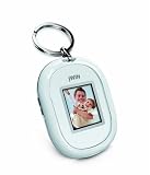 jWIN JP121 1.2-Inch Digital Photo KeyChain (White)