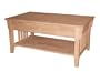 Mission Coffee Table